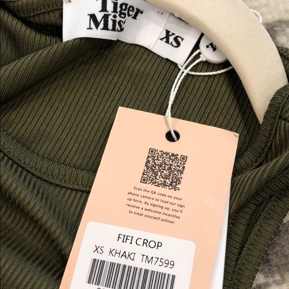 Tiger mist fifi crop top - Picture 2 of 2